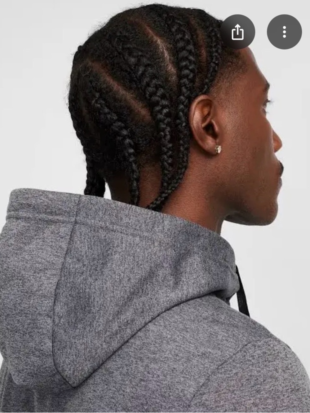 Nike Men’s Grey Full-Zip Performance Hoodie Jacket - Picture 2 of 9